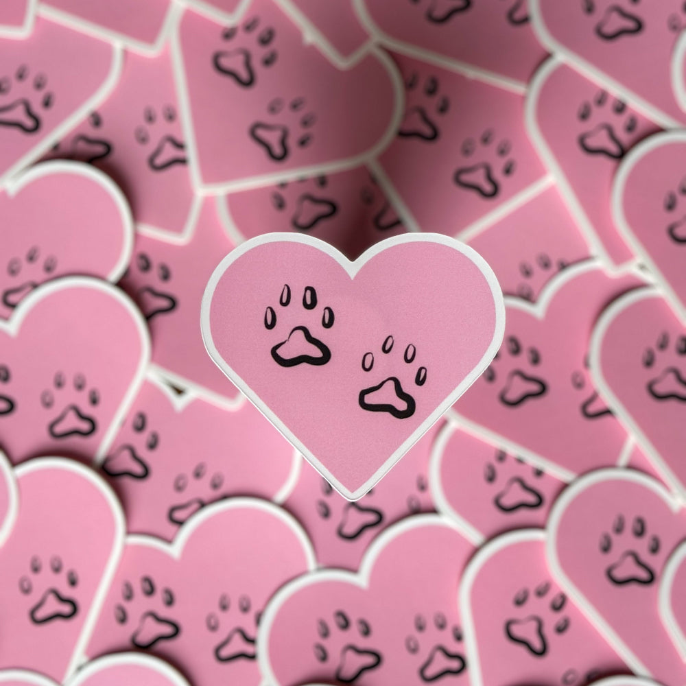 Cat Sticker | Cat Paws Vinyl Sticker