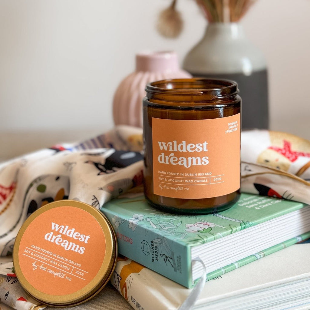 Wildest Dreams Amber Jar Candle - Hue Complete Me