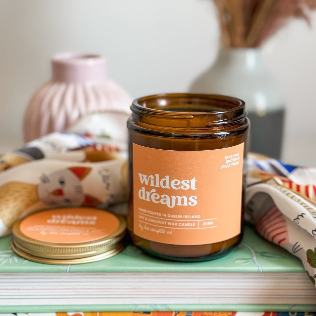 Wildest Dreams Amber Jar Candle - Hue Complete Me