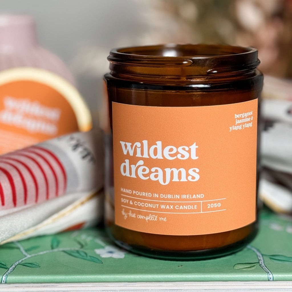 Wildest Dreams Amber Jar Candle - Hue Complete Me